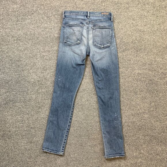 Citizens Of Humanity Jeans Womens 26 Rocket High Rise Crop Skinny Distressed COH - Picture 8 of 12